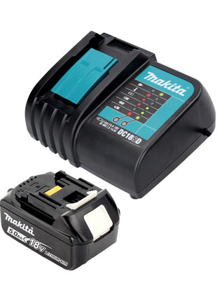 Makita DCM 501 RT coffee machine, battery-powered, portable + 1x 5.0 Ah battery & charger