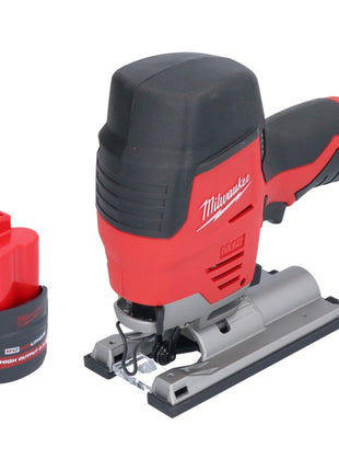 Seghetto alternativo a batteria Milwaukee M12 JS-251 12 V + 1x batteria 2,5 Ah - senza caricabatteria