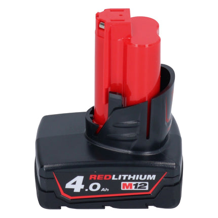 Seghetto alternativo a batteria Milwaukee M12 JS-401 12 V + 1x batteria 4,0 Ah - senza caricabatteria