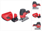 Milwaukee M12 JS-401 Scie sauteuse sans fil 12 V + 1x batterie 4,0 Ah + chargeur