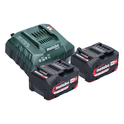 Metabo MS 18 LTX 15 scie sans fil 18 V 15 cm 5 m/s + 2x batterie 4,0 Ah + chargeur + metaBOX