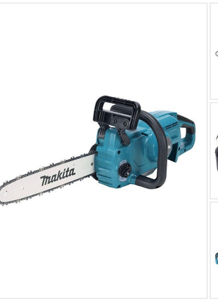 Makita DUC 357 GX2 Cordless chainsaw 18 V 35 cm 7.7 m/s Brushless + 1x battery 6.0 Ah - without charger