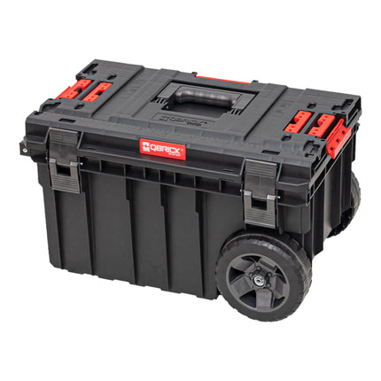 Qbrick System ONE Trolley Vario empilable 605 x 405 x 345 mm 44 l IP66 avec roulettes sur axe métallique