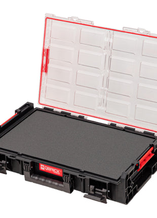 Qbrick System ONE Organiser XL 2.0 MFI impilabile 582 x 387 x 131 mm 13,6 l IP66 con inserto in schiuma