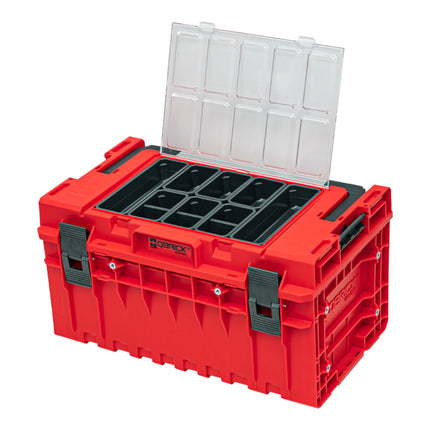 Qbrick System ONE 350 2.0 Expert RED ULTRA HD Custom Mallette à outils modulaire organisateur 585 x 385 x 320 mm 38 l empilable IP66