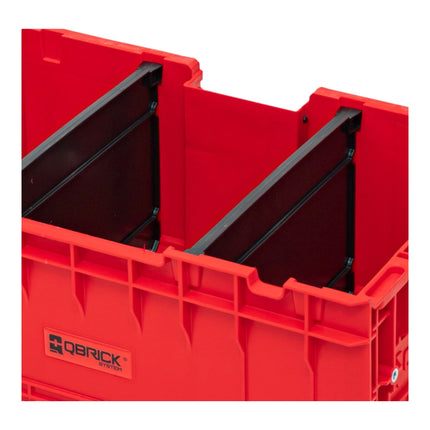 Qbrick System ONE Box 2.0 Plus RED ULTRA HD Custom Bac gerbable 576 x 359 x 237 mm 35 l gerbable