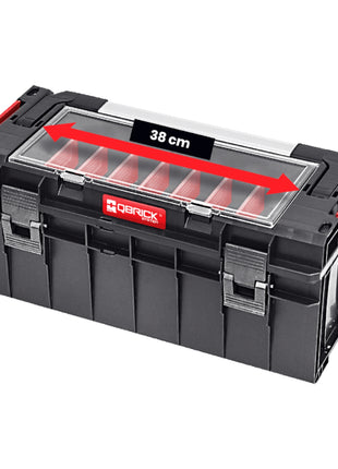 Qbrick System PRO 600 Expert Valigia portautensili modulare 545 x 270 x 246 mm 22 l impilabile IP54