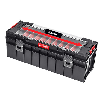 Qbrick System PRO 700 Expert empilable 650 x 270 x 272 mm 29l IP54 avec 11 compartiments