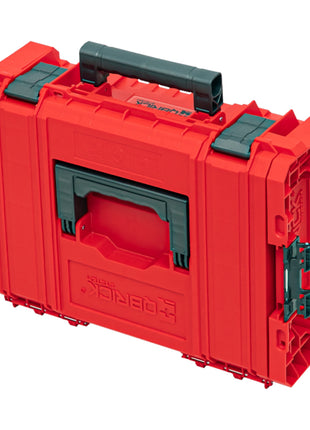 Qbrick System PRO Technik Case 2.0 RED ULTRA HD Custom Mallette à outils 450 x 332 x 171 mm 12 l empilable IP54 avec étagère