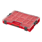 Qbrick System PRO Organiser 200 RED ULTRA HD impilabile 452 x 296 x 79 mm 6 l IP54 con 8 inserti