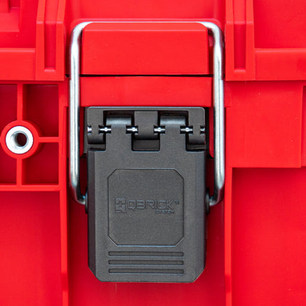 Qbrick System PRIME Cart RED ULTRA HD Impilabile su misura 590 x 425 x 660 mm 37 l IP66 100 kg di portata con doppio manico telescopico in alluminio