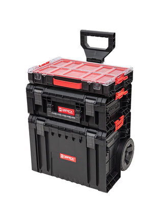 Qbrick System PRO Set 4 carrelli porta attrezzi + PRO Cart 2.0 + PRO Technician Case 2.0 + PRO Organiser 100 450 x 390 x 690 mm 45 l IP54
