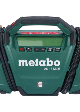 Compressore a batteria Metabo AK 18 Multi 18 V 11 bar + 1x batteria 4,0 Ah + caricatore