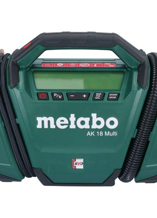 Metabo AK 18 Multi cordless compressor 18 V 11 bar + 2x battery 4.0 Ah + charger