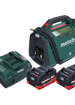 Compressore a batteria Metabo AK 18 Multi 18 V 11 bar + 2x batteria ricaricabile 5,5 Ah + caricatore
