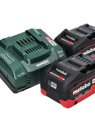 Compressore a batteria Metabo AK 18 Multi 18 V 11 bar + 2x batteria ricaricabile 5,5 Ah + caricatore