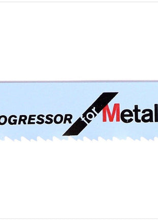 Bosch 5 Säbelsägeblätter 150 mm Progressor for Metal S 123 XF / S123XF ( 2608654402 ) - Toolbrothers