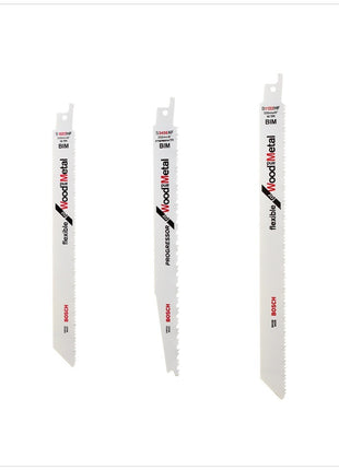 Bosch 3er Säbelsägeblätter - Set Universal ( S 1022 HF / S 3456 XF / S 1122 HF ) - Toolbrothers