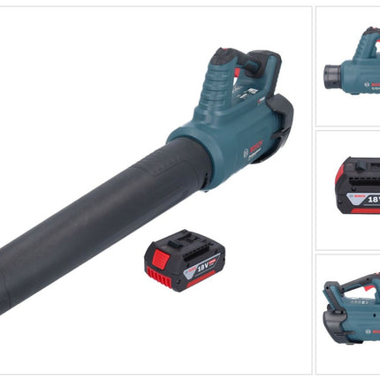 Soffiatore a batteria senza spazzole Bosch GBL 18V-750 Professional 18 V BITURBO + 1x batteria 4,0 Ah - senza caricabatterie