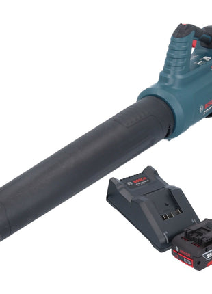 Bosch GBL 18V-750 Profesjonalna dmuchawa akumulatorowa 18 V BITURBO Brushless + 1x akumulator 4,0 Ah + ładowarka