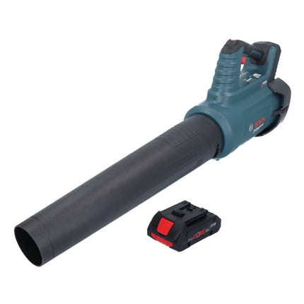 Soffiatore a batteria senza spazzole Bosch GBL 18V-750 Professional 18 V BITURBO + 1x batteria ProCORE da 4,0 Ah - senza caricabatterie