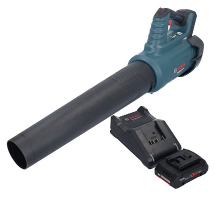 Soffiatore a batteria senza spazzole Bosch GBL 18V-750 Professional 18 V BITURBO + 1x batteria ProCORE 4,0 Ah + caricabatterie