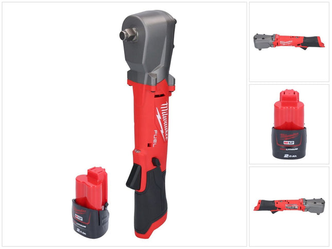 Milwaukee M12 FRAIWF12-201 Visseuse d'angle sans fil 12 V 1/2" 270 Nm Brushless + 1x batterie 2,0 Ah - sans chargeur
