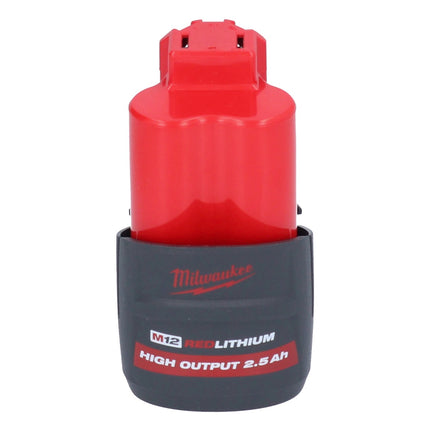 Milwaukee M12 FRAIWF12-251 Visseuse d'angle sans fil 12 V 1/2" 270 Nm Brushless + 1x batterie 2,5 Ah - sans chargeur