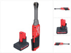 Milwaukee M12 FHIR14LR-501 batería de trinquete de alta velocidad 12 V 47 Nm 1/4