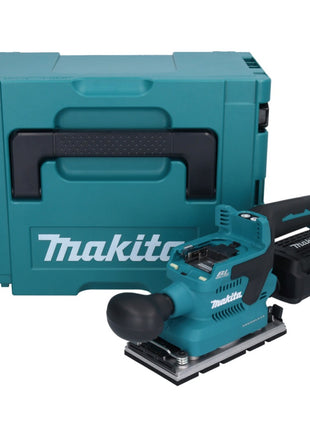 Makita DBO 381 ZJU Ponceuse vibrante sans fil 18 V 93 x 185 mm Brushless + Makpac - sans batterie, sans chargeur