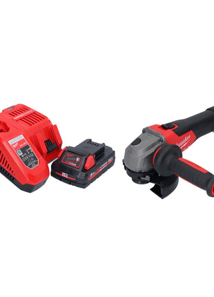 Milwaukee M18 FSAG125X-301 cordless angle grinder 18 V 125 mm brushless + 1x rechargeable battery 3.0 Ah + charger
