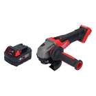 Amoladora angular a batería Milwaukee M18 FSAG125X-401 18 V 125 mm sin escobillas + 1x batería 4,0 Ah - sin cargador