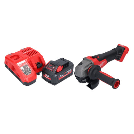 Milwaukee M18 FSAG125X-551 Smerigliatrice angolare a batteria 18 V 125 mm brushless + 1x batteria 5,5 Ah + caricabatterie