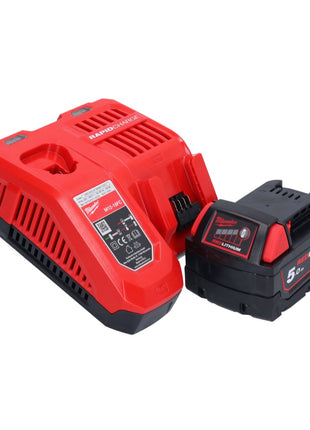 Milwaukee M18 FSZ-501 cordless Recipro reciprocating saw 18 V brushless + 1x battery 5.0 Ah + charger