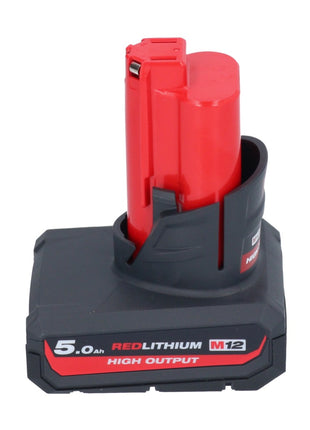 Milwaukee M12 BBL-501 akumulatorowa dmuchawa 12 V + 1x akumulator 5,0 Ah - bez ładowarki