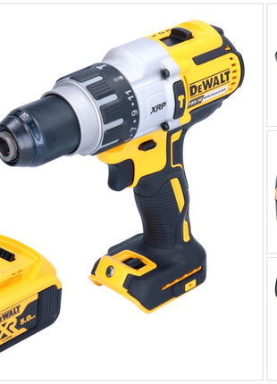 DeWalt DCD 996 N cordless impact drill 18 V 95 Nm brushless + 1x rechargeable battery 5.0 Ah - without charger