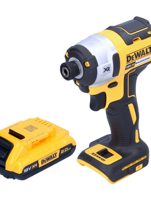DeWalt DCF 887 N Clé à choc sans fil 18 V 205 Nm 1/4'' Brushless + 1x batterie 2,0 Ah - sans chargeur