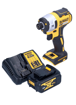 DeWalt DCF 887 M1 cordless impact wrench 18 V 205 Nm 1/4" brushless + 1x rechargeable battery 4.0 Ah + charger
