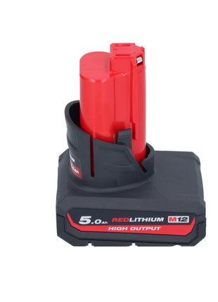 Milwaukee M12 PCSS-501 cordless stainless steel pipe cutter 12 V 12 - 28 mm + 1x rechargeable battery 5.0 Ah - without charger