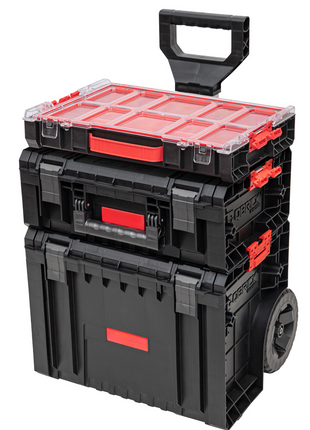 Toolbrothers RHINO L Set 4 ECO Workshop Set + L Cart + L Toolbox Basic + L Organiser Height M Boxes 450 x 390 x 690 mm 45 l IP54