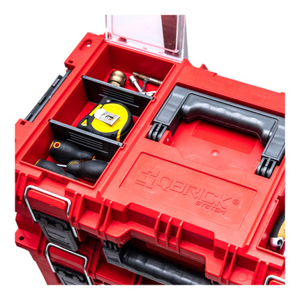 Toolbrothers RHINO XL Valigia portautensili ULTRA Comfort+ altezza M 13,5 l IP66 con divisori estraibili + scatole