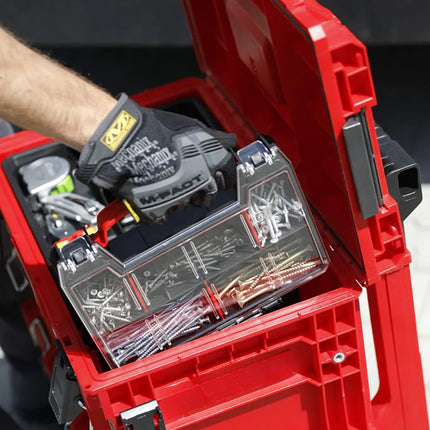 Toolbrothers RHINO XL Werkzeugkoffer ULTRA Vario+ Höhe L 28 l IP66 mit herausnehmbaren Trennwänden