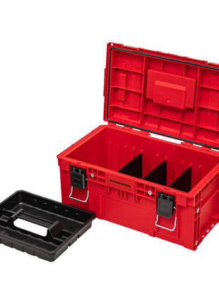 Toolbrothers RHINO XL Werkzeugkoffer ULTRA Vario+ Höhe L 28 l IP66 mit herausnehmbaren Trennwänden