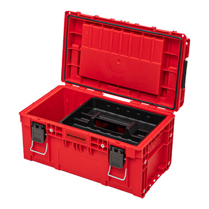 Toolbrothers RHINO XL Werkzeugkoffer ULTRA Handling+ Höhe L 26 l IP66 mit herausnehmbaren Trennwänden + Boxen