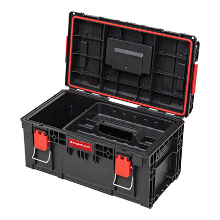 Toolbrothers RHINO XL Werkzeugkoffer ECO Vario+ Höhe L 28 l IP66 mit herausnehmbaren Trennwänden