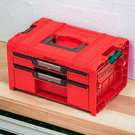 Toolbrothers RHINO L Drawer 2 ULTRA Organize+ mit zwei Schubläden + Boxen IP54