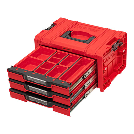 Toolbrothers RHINO L Drawer 3 ULTRA Organize+ con tre cassetti + scatole IP54