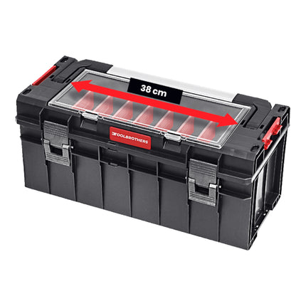 Toolbrothers RHINO Slim mallette à outils ECO Handling+ Long Edition 22 l IP54 + bac à outils