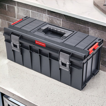 Toolbrothers RHINO Slim Mallette à outils ECO Basic Long Edition 22 l IP54 + bac à outils