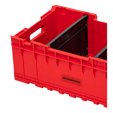 Toolbrothers RHINO XXL Werkzeug Box ULTRA Custom 35 l stapelbar mit herausnehmbaren Trennwänden